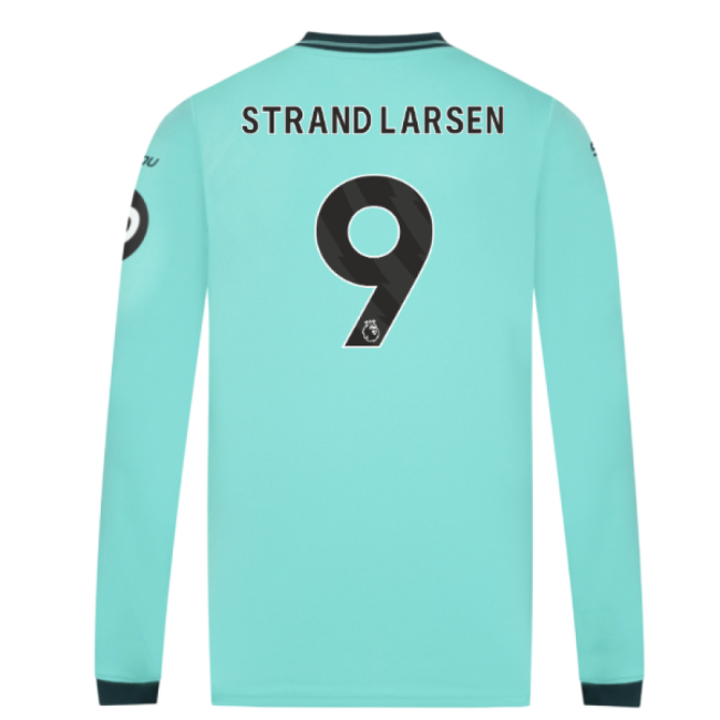 2025-2026 Wolves Long Sleeve Away Kit (Strand Larsen 9)