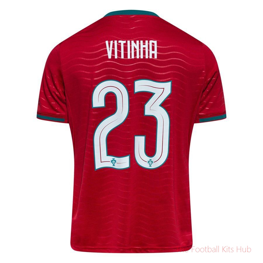 Portugal Home Shirt World Cup 2026 VITINHA 23