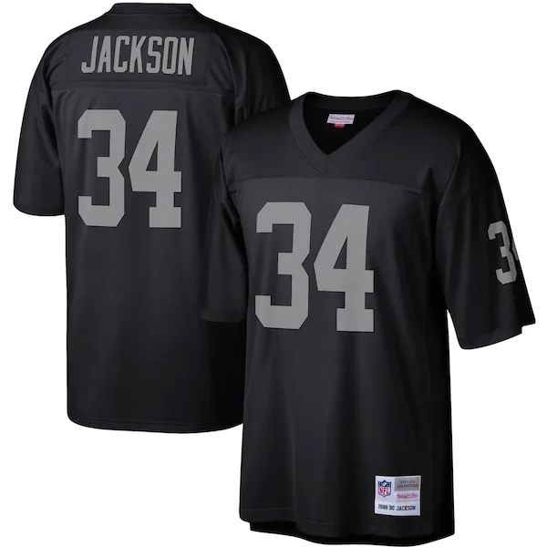 None Replica NFL Jersey - Black | Game-Day Football Apparel | NFL Foot