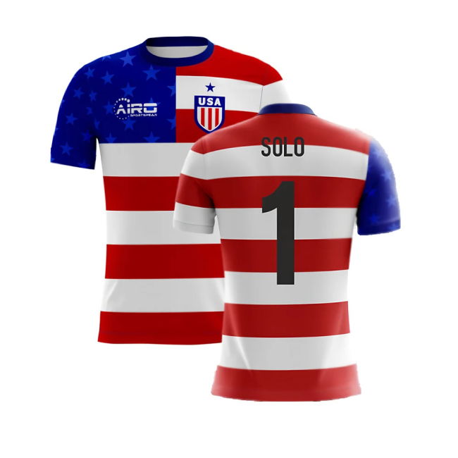 Top-Tier Aero-Dynamic 2025-2026 Usa Airo Concept Home Shirt (Solo 1) -