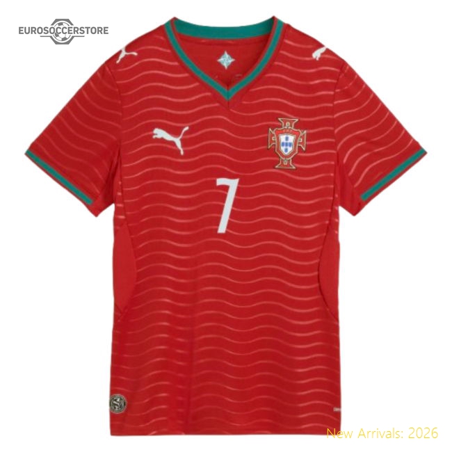 Portugal Ronaldo Home Kit 2026-2027 Fan Collection Jersey