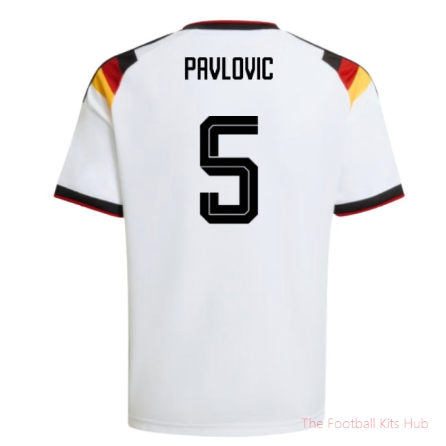 [EFS] 2026/27 Germany Home Shirt (Kids) (Pavlovic 5)
