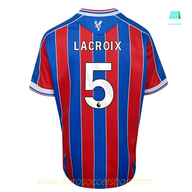 2025-2026 Crystal Palace Home Shirt (Kids) (Lacroix 5)