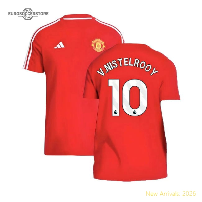 2024-2025 Man Utd DNA Tee (Red) (V.Nistelrooy 10)