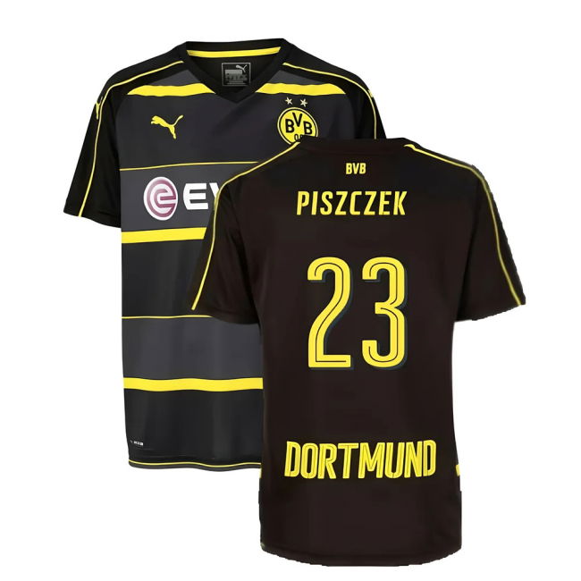 2016-17 BVB Away Authentic Replica Shirt ((Mint) (Mint)