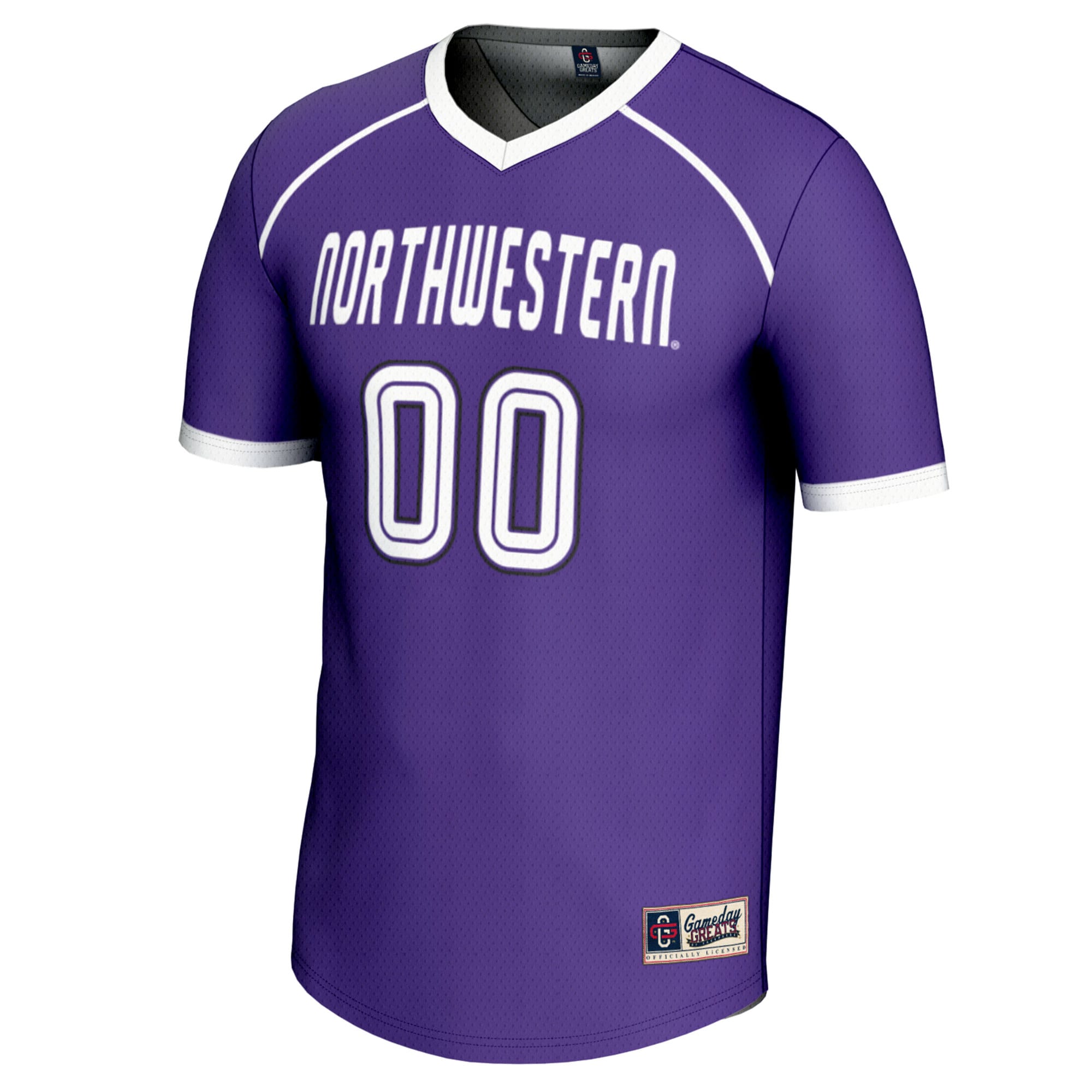 [DDG] Northwestern Wildcats GameDay Greats Unisex NIL Pick-A-Player Women's Lacrosse Lightweight Jersey - Purple