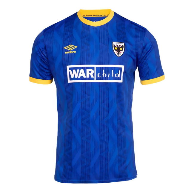 Certified 2024-2025 AFC Wimbledon Home Shirt Stylish Design