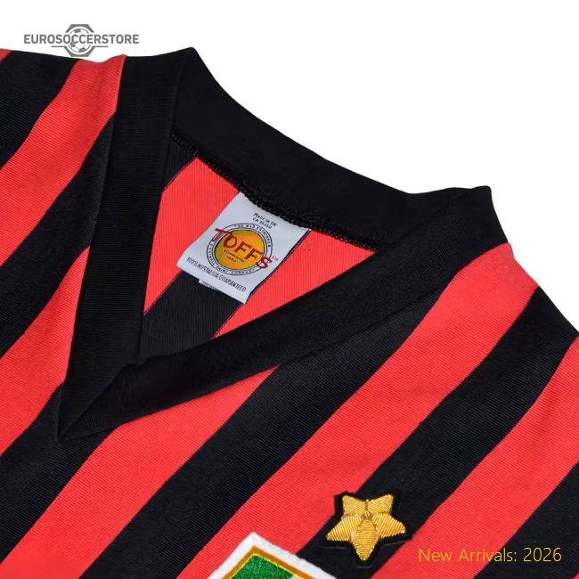 AC Milan 1979-80 Kids Retro Football Shirt