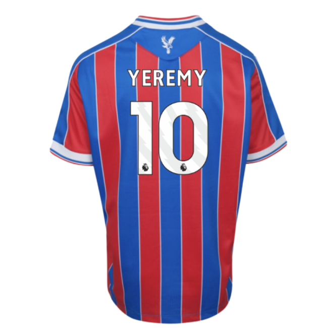 Crystal Palace Club Sophisticated Home Game Jersey (Yeremy 10) (Kids)