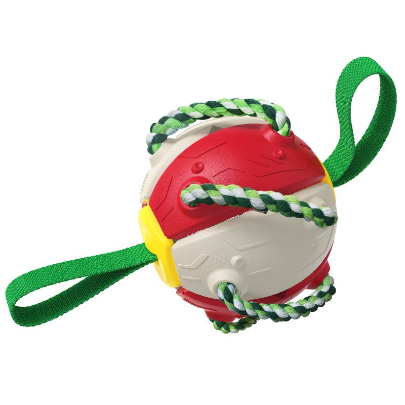 Ball With Tabs Inflated Training Toy Outdoor Use | Breed-optimized
