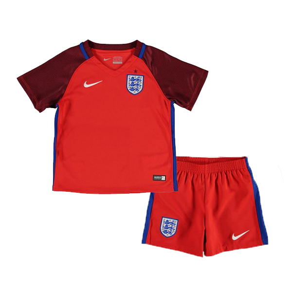 Comfort Fit Kids England Euro 2016 Away Soccer KitShirtShorts