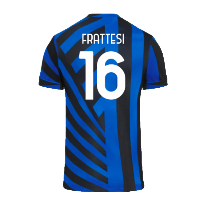 High-quality 2024-2025 Inter Milan Home Shirt (frattesi 16)