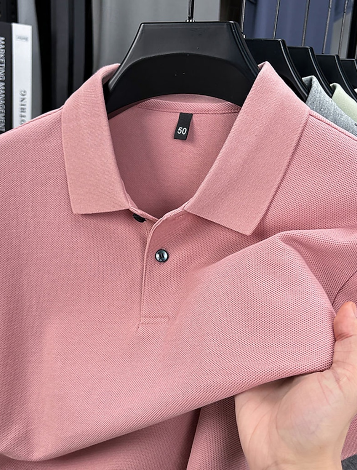 Men's Polo Shirts Casual Vacation Lapel Short Sleeve Fashion Modern