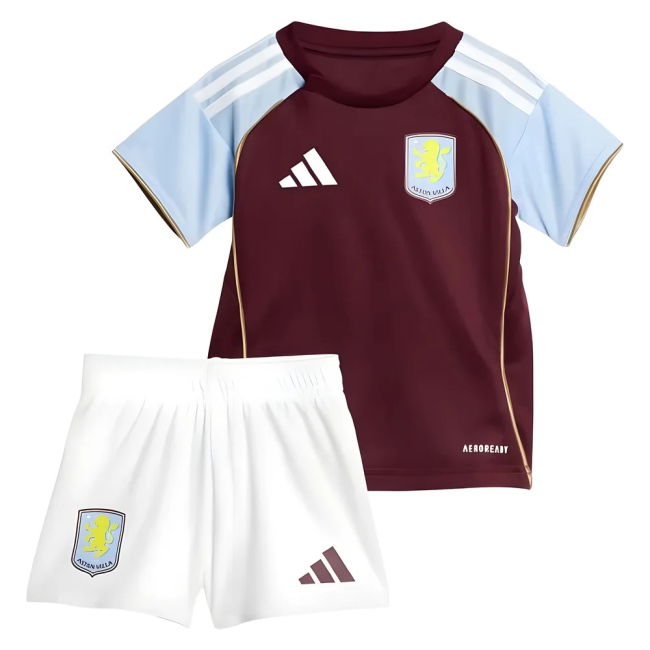 Elite Style Aston Villa Professional Look Home Elite Kit (Baby)