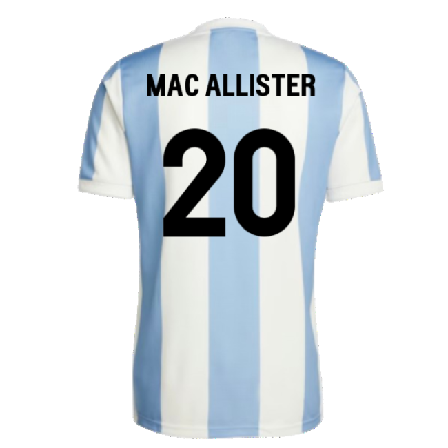 Durable Argentina 50th 20242025 Regular Jersey Climalite