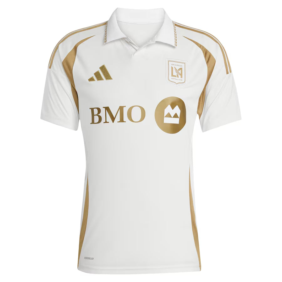 Fan Version Men's LAFC White 2025 Away Authentic Kit