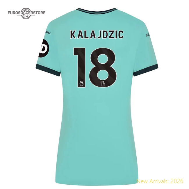 Comfortable Womens Football Team Kalajdzic Jersey 2025-2026 Quick-dry