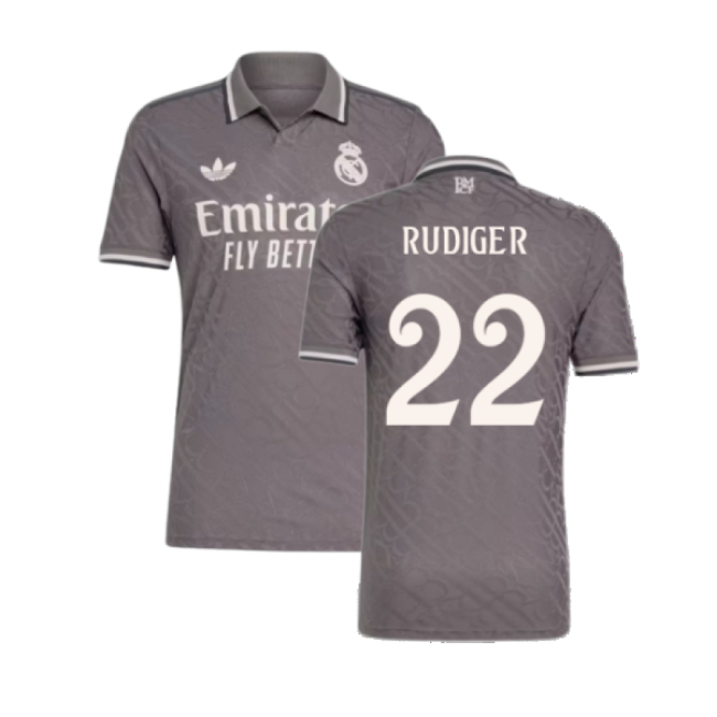 2025 Edition Lightweight Real Madrid Third Football Shirt (1)