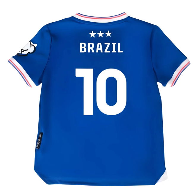 Classic Jersey 2025-2026 Home Special Offer Brazil 10 Adults Lege#478