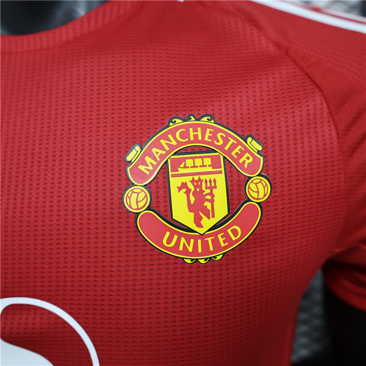 High Performance Man Utd Authentic Manchester United 2425 Home Match