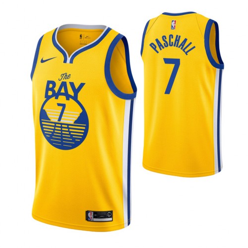 Gold Nike State Warriors #7 Warriors Jersey - Quick-Dry NBA Fan Apparel