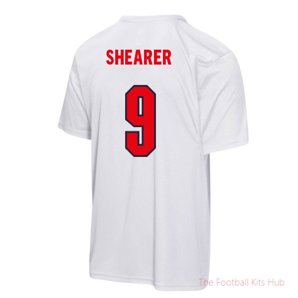 2026 England T-Shirt Country Football Kit Shearer #9 Team Jersey