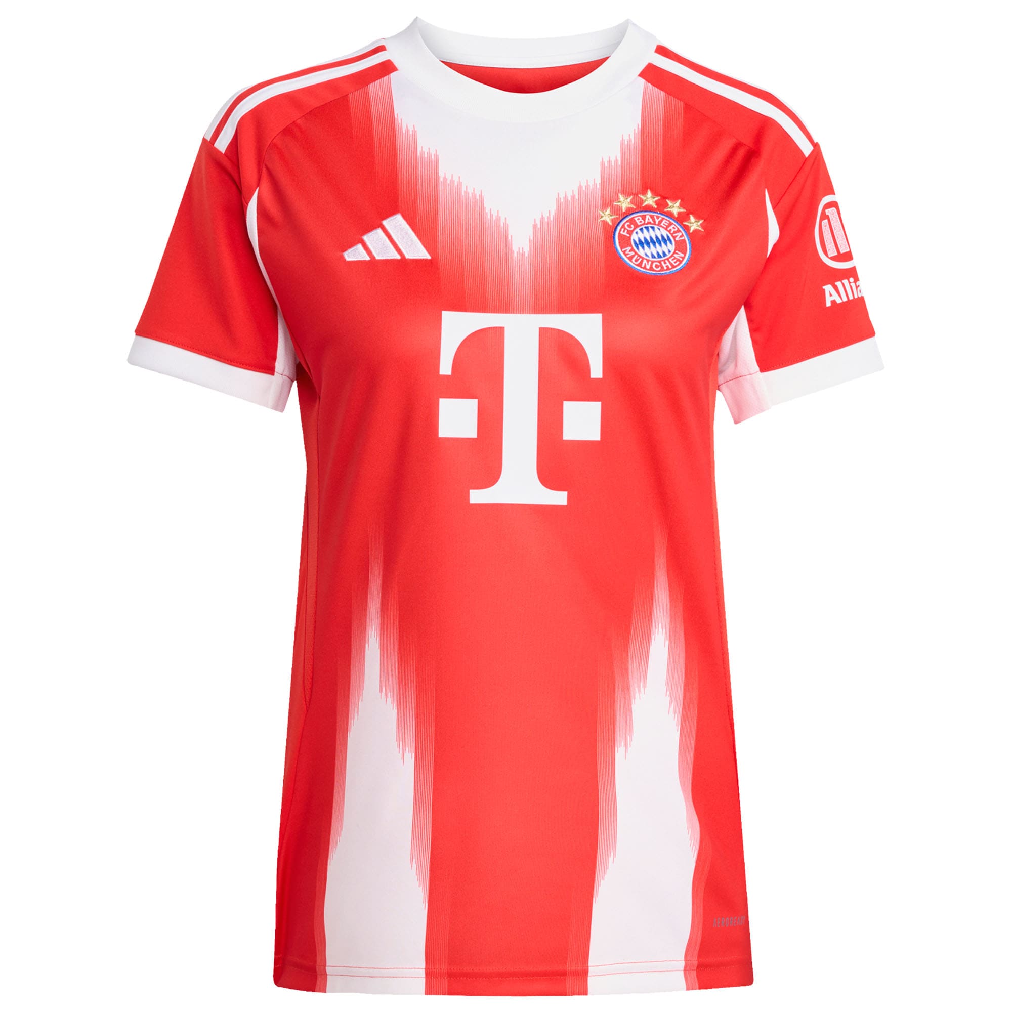 [SJH] Bayern Munich Women's 2025/26 Home Replica Jersey - Red