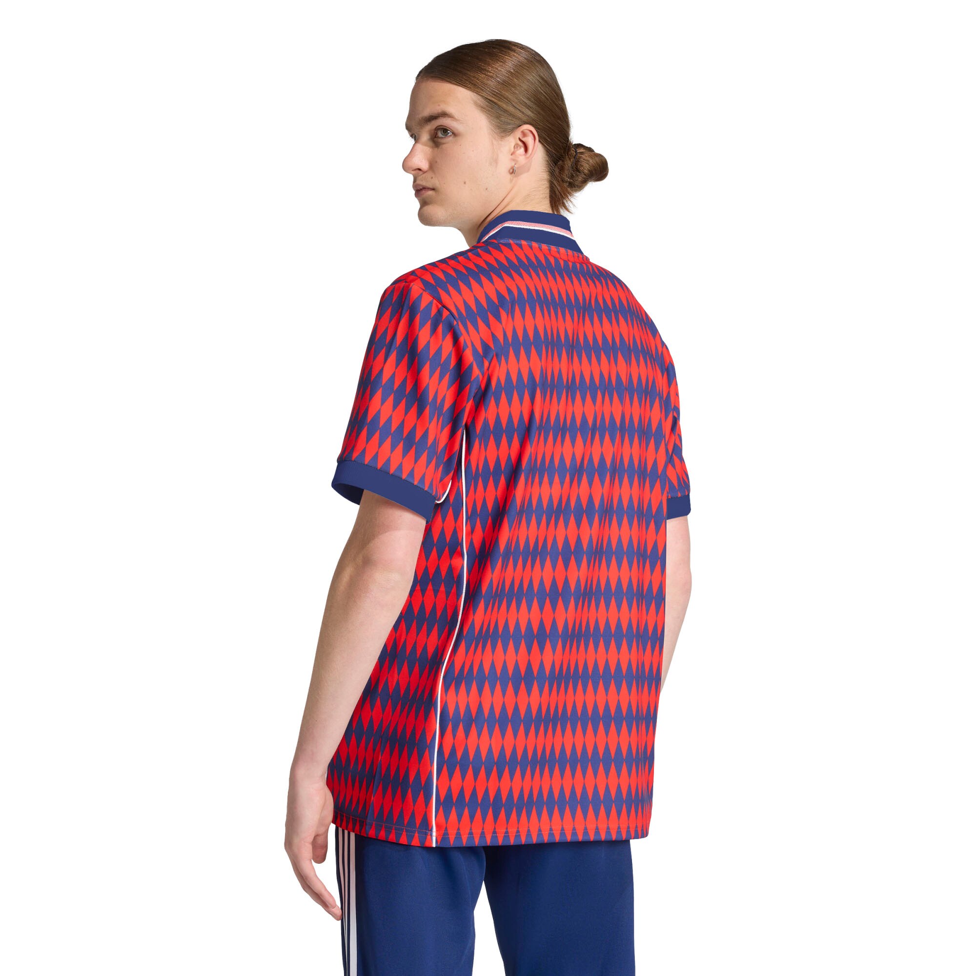 [SJH] Bayern Munich Unisex Lifestyler Fashion Jersey - Red