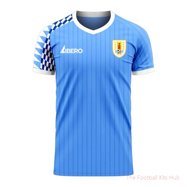Uruguay 2025-2026 Home Concept Football Kit (Libero) - Womens