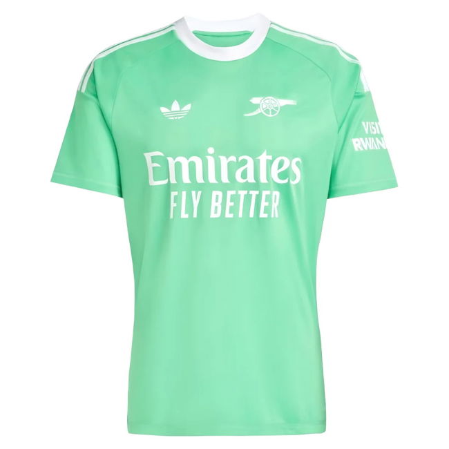 replica 2025-2026 Arsenal Third Goalkeeper Shirt (Green) (Seaman 1)