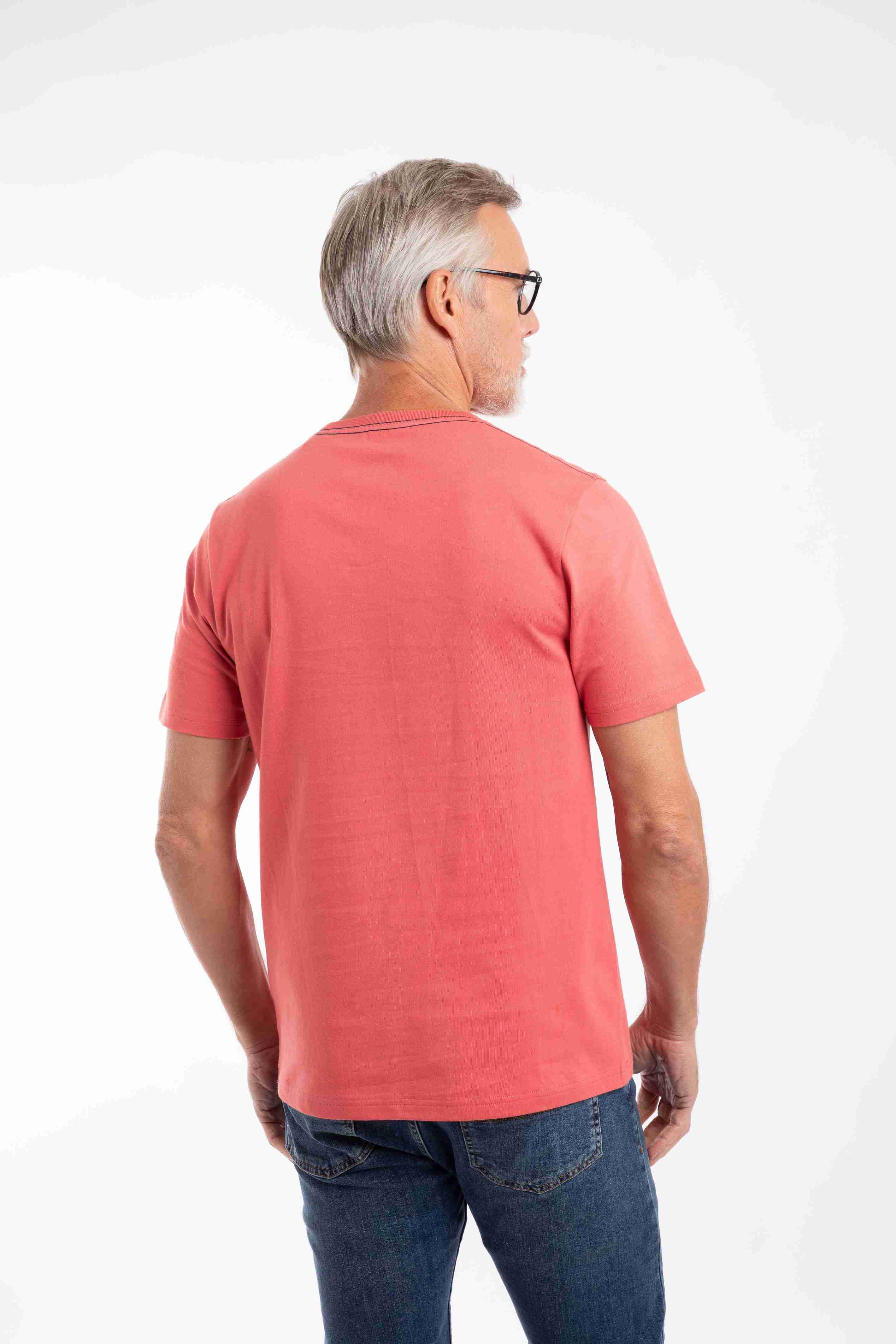 Hudson Front Print Branded T-Shirt Nantucket