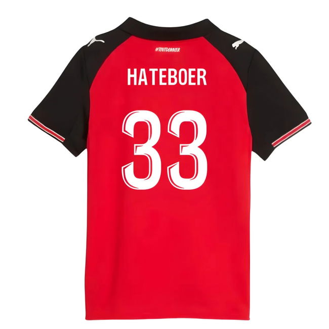 Home Shirt for Stade Rennais 2025-2026 (Junior