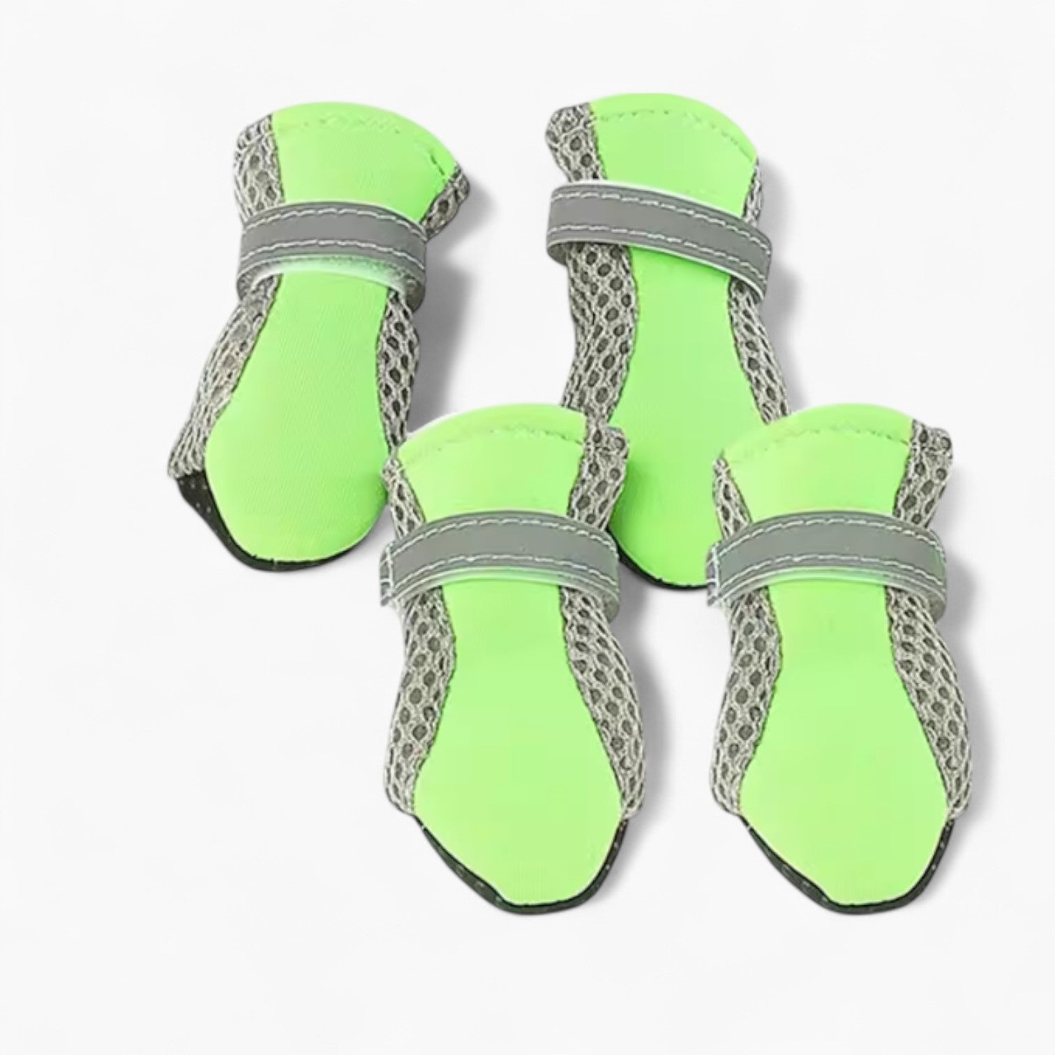 Stickpaw Frenchie Boots – Breathable Non-Slip Shoes with Magic Sticker Closure