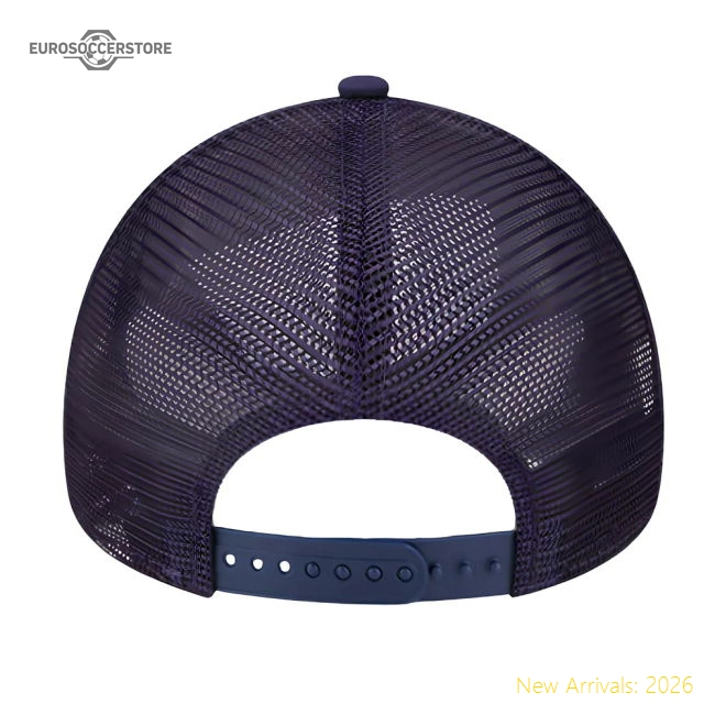 Official 2023-2024 Tottenham Iridescent Navy A-frame Trucker Cap