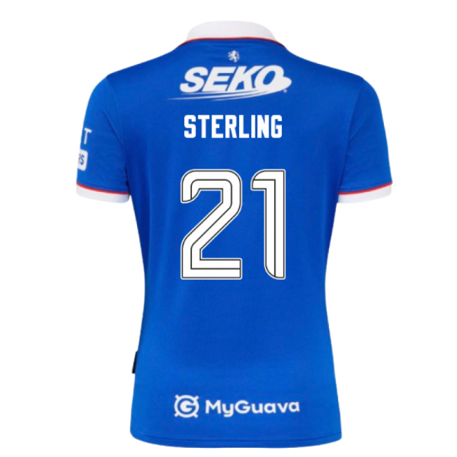2025-2026 Rangers Replica Home Home Sterling 21 - Retro Performance