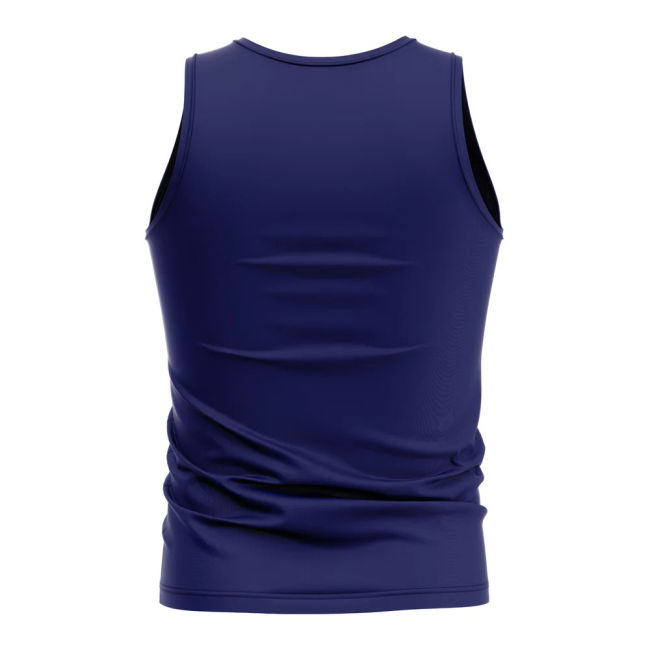 Authentic Chile Core Football Country Sleeveless Tee (Navy)