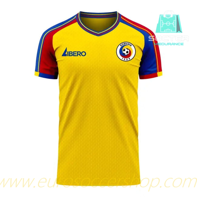 2025-26 Edition High Quality Romania Home Football Shirt Ladies' Edition