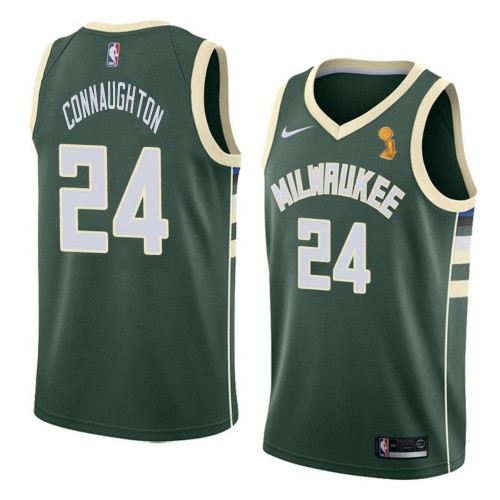 Elite Bucks NBA Swingman Jersey #24 Pat Connaughton 2021 Finals -