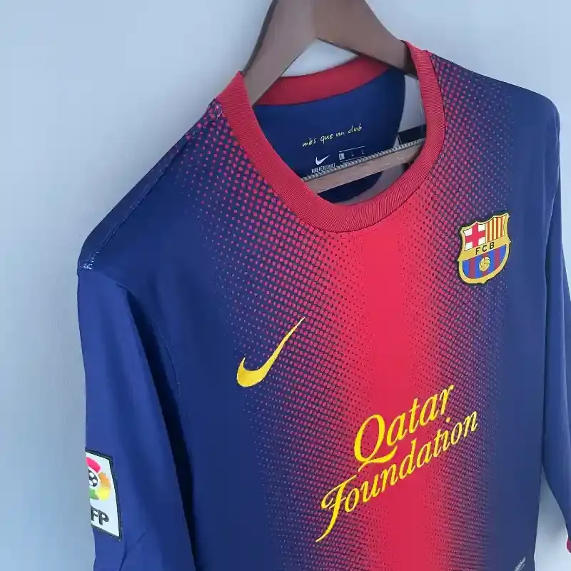 Cheap 2012-2013 Long Sleeve Barcelona Jersey retro kit