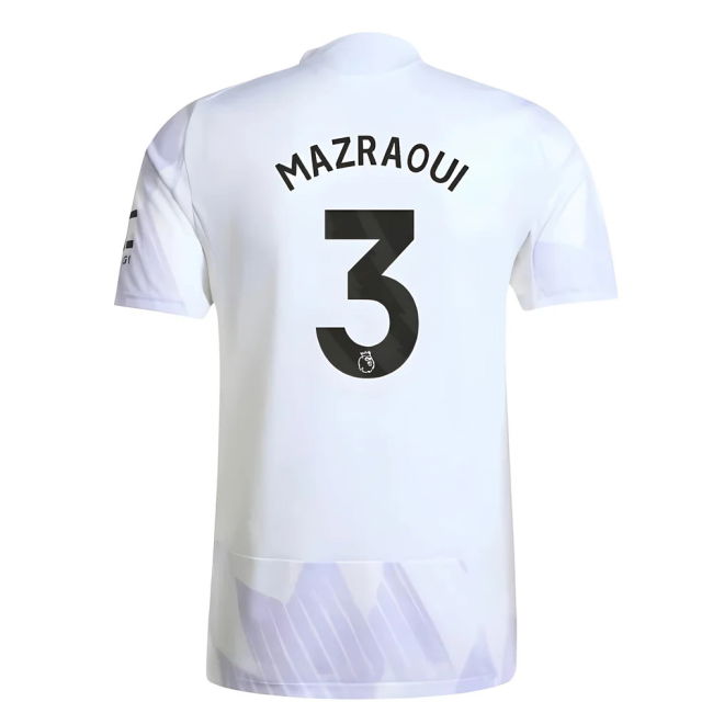 Mazraoui 3 Man Utd Soccer Club Fan Jersey - Adults Version (1)
