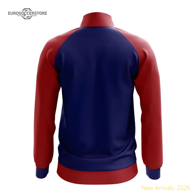 High-quality Gambia Concept Football Track Jacket (blue)