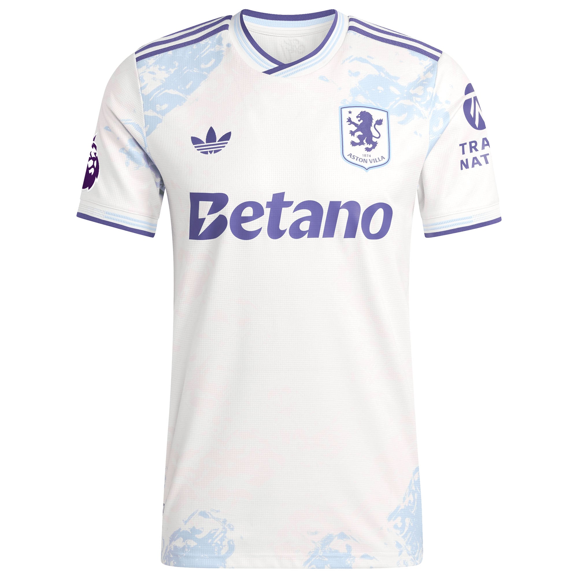 [JED] Tyrone Mings Aston Villa 2025/26 Third Authentic Player Jersey - White