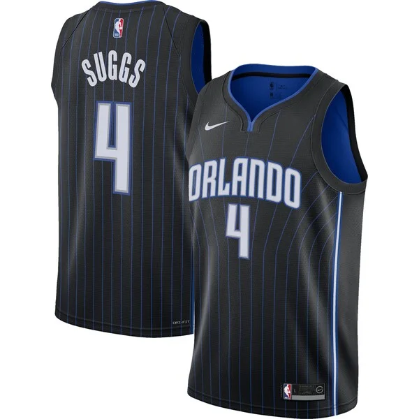 Jalen Suggs ORL Swingman Jersey - high-quality classic - Black