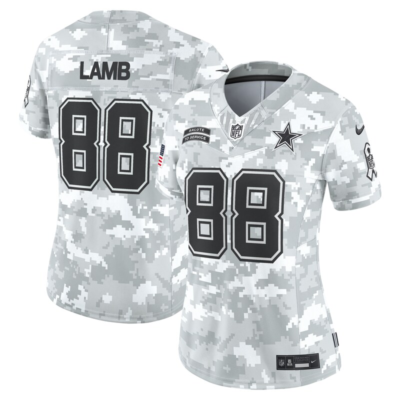 None CeeDee Lamb DAL Cowboys Stylish Top-Grade Jersey for NFL Fans