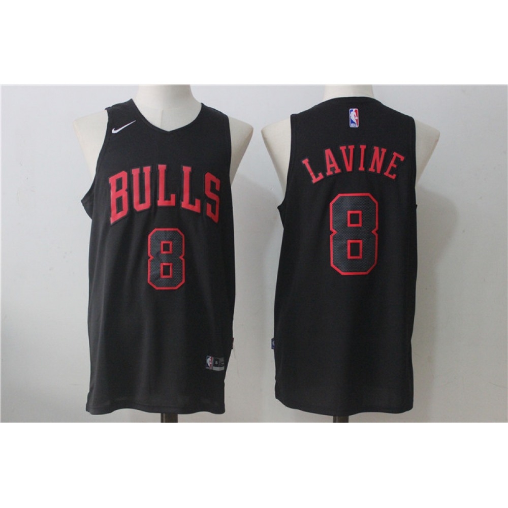 Zach LaVine8 Chicago Bulls Jersey Black - - Must-Have Jersey