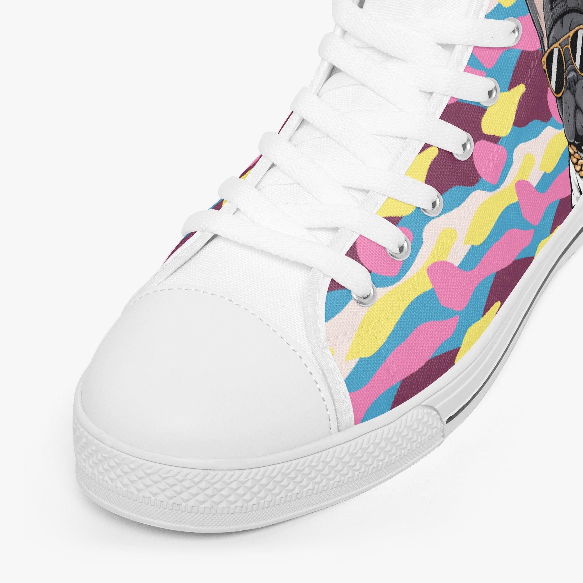 Ivonne - Classic High-Top Canvas Shoes