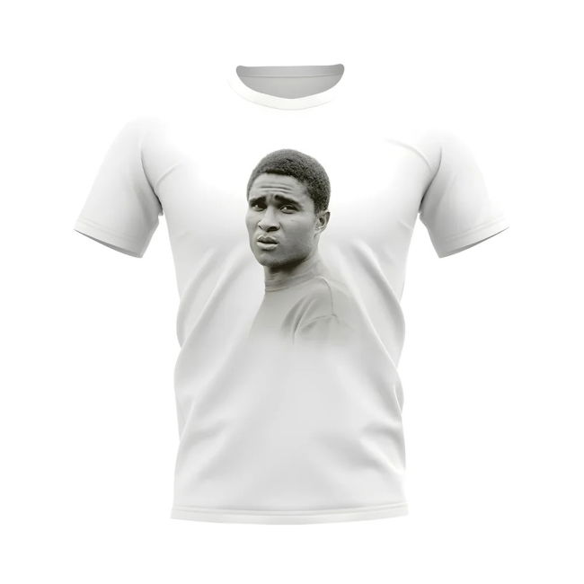 Eusebio Portugal Legend T-Shirt (White) Worldcup Performance