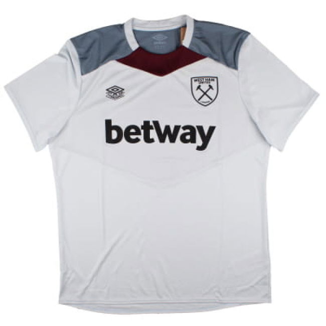 Economical 2024-2025 West Ham Training Jersey (Arctic Ice)