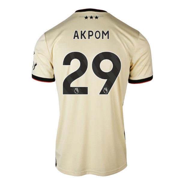 [DDJ] 2026 2027 Ipswich Town Shirt Away Kit (Kids) (Akpom 29)