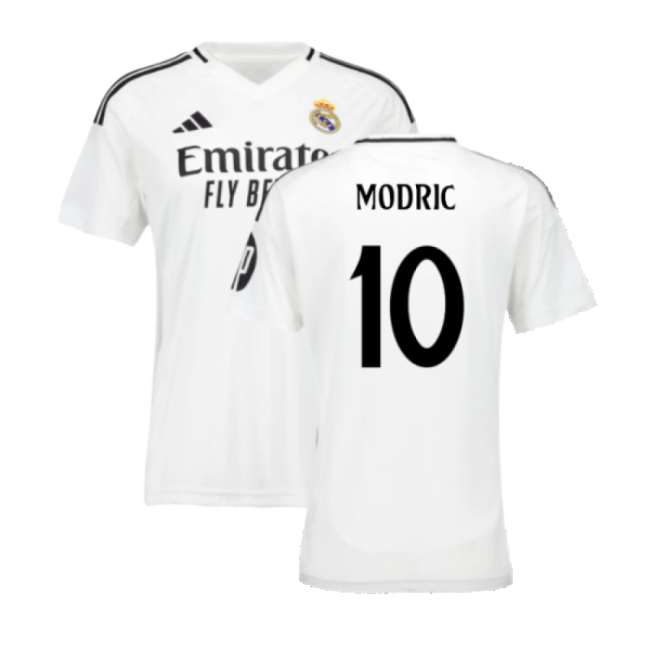 2024-2025 Real Madrid Home Match-ready Jersey Modric Nike Dri-fit